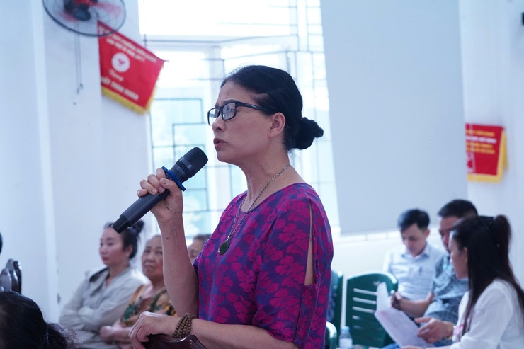 Phường Chương Mỹ đối thoại, tiếp thu ý kiến người dân về phương án bồi thường, hỗ trợ, tái định cư Dự án cải tạo, nâng cấp Quốc lộ 6 tại TDP Yên Phúc- Ảnh 8.
