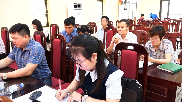 Dân Hòa tổ chức hội nghị tập huấn nghiệp vụ xử lý, giải quyết đơn thư khiếu nại, tố cáo, kiến nghị, phản ánh và hướng dẫn sử dụng nền tảng quản lý công tác khiếu nại, tố cáo quốc gia của Thanh tra Chính phủ năm 2026.- Ảnh 5.