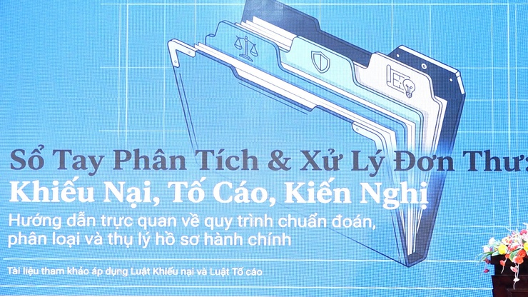 Dân Hòa tổ chức hội nghị tập huấn nghiệp vụ xử lý, giải quyết đơn thư khiếu nại, tố cáo, kiến nghị, phản ánh và hướng dẫn sử dụng nền tảng quản lý công tác khiếu nại, tố cáo quốc gia của Thanh tra Chính phủ năm 2026.- Ảnh 6.