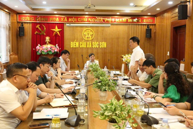 UBND XÃ SÓC SƠN TRIỂN KHAI KẾ HOẠCH CƯỠNG CHẾ, THU HỒI SẠP HÀNG, KI ỐT TẠI CHỢ PHỦ LỖ- Ảnh 4.