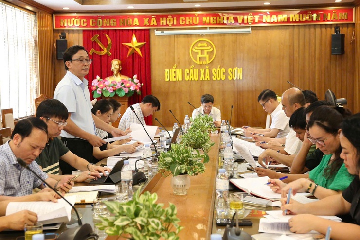 UBND XÃ SÓC SƠN TRIỂN KHAI KẾ HOẠCH CƯỠNG CHẾ, THU HỒI SẠP HÀNG, KI ỐT TẠI CHỢ PHỦ LỖ- Ảnh 9.