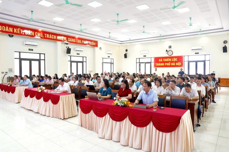 Xã Thiên Lộc tổ chức lớp tập huấn tuyên truyền, phổ biến Luật Thủ đô năm 2026- Ảnh 7.