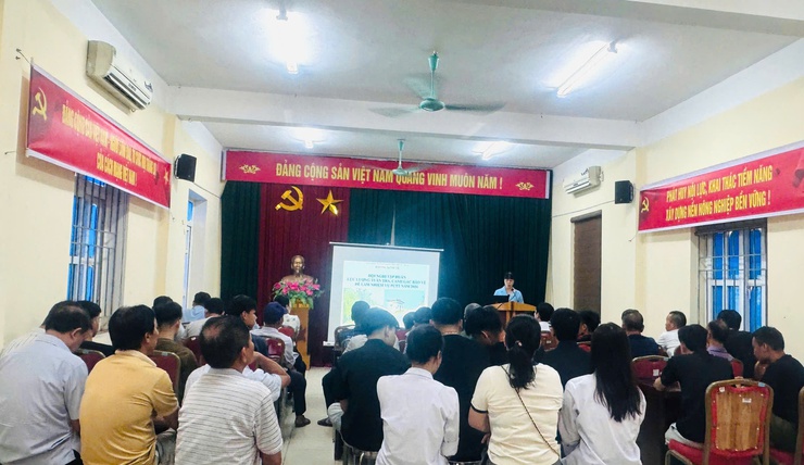 Phúc Thọ tập huấn cho lực lượng tuần tra, canh gác bảo vệ trên các điểm canh đê năm 2026- Ảnh 3.