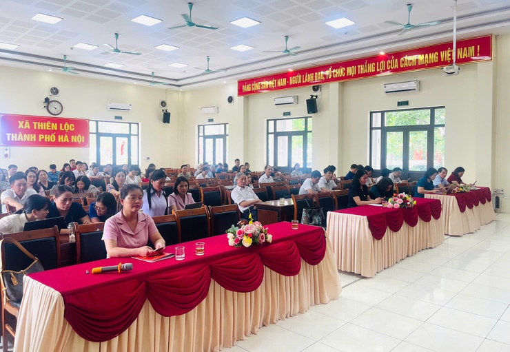 Xã Thiên Lộc tổ chức lớp tập huấn tuyên truyền, phổ biến Luật Thủ đô năm 2026- Ảnh 2.