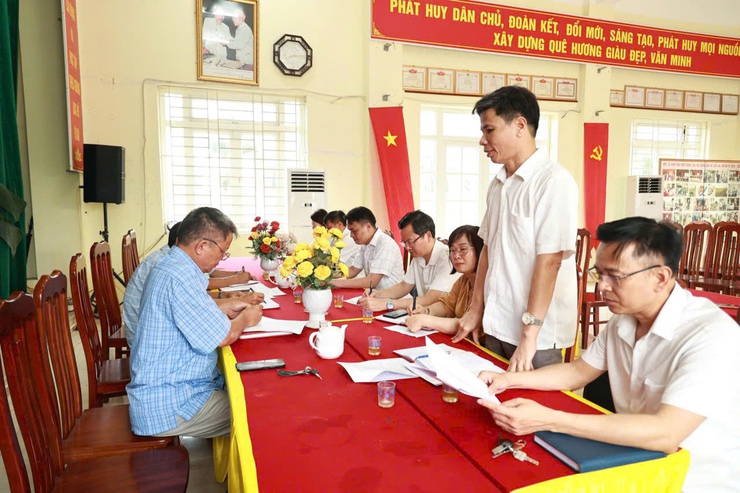 KHẢO SÁT THỰC TẾ HỆ THỐNG NHÀ VĂN HÓA PHỤC VỤ SINH HOẠT CỘNG ĐỒNG TRÊN ĐỊA BÀN XÃ ỨNG THIÊN   - Ảnh 2.