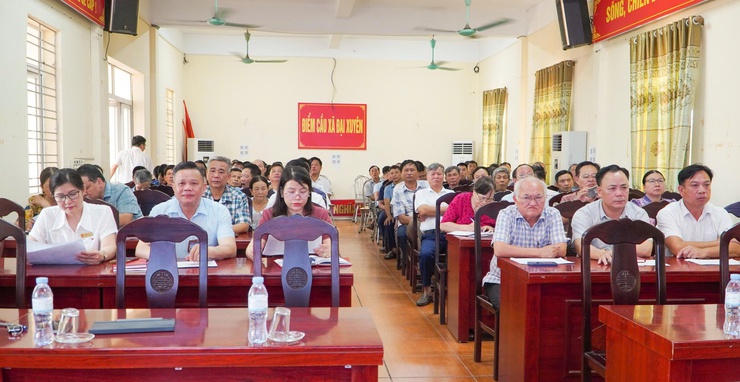 Đại Xuyên triển khai bước đầu phương án sắp xếp thôn, xóm, khu dân cư- Ảnh 1.