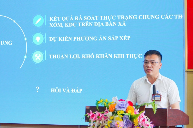 Đại Xuyên triển khai bước đầu phương án sắp xếp thôn, xóm, khu dân cư- Ảnh 3.