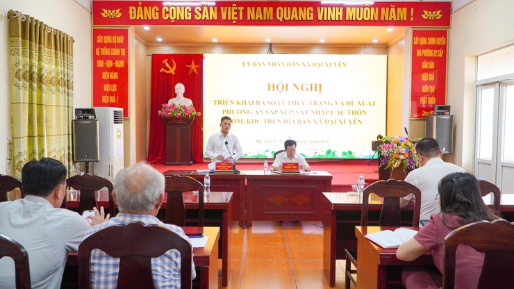 Đại Xuyên triển khai bước đầu phương án sắp xếp thôn, xóm, khu dân cư- Ảnh 2.