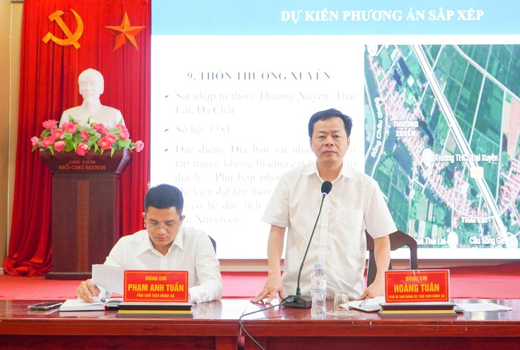 Đại Xuyên triển khai bước đầu phương án sắp xếp thôn, xóm, khu dân cư- Ảnh 9.