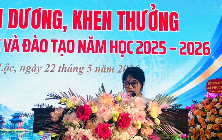 Phúc Lộc tuyên dương, khen thưởng cho 270 học sinh có thành tích tiêu biểu xuất sắc năm học 2025 - 2026- Ảnh 6.