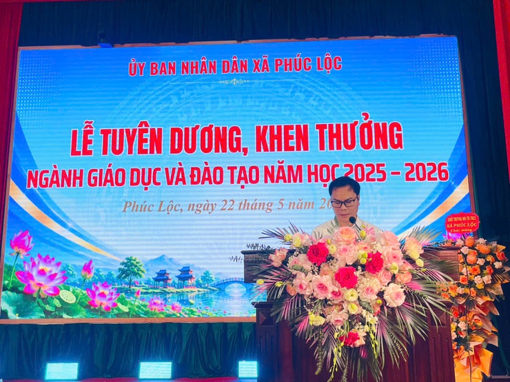 Phúc Lộc tuyên dương, khen thưởng cho 270 học sinh có thành tích tiêu biểu xuất sắc năm học 2025 - 2026- Ảnh 4.