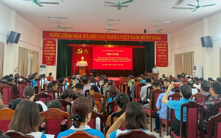 Hội nghị triển khai kế hoạch phát triển đối tượng tham gia BHXH, BHYT và mô hình “Thôn, cụm dân cư 100%  người dân tham gia bảo hiểm y tế”
- Ảnh 1.