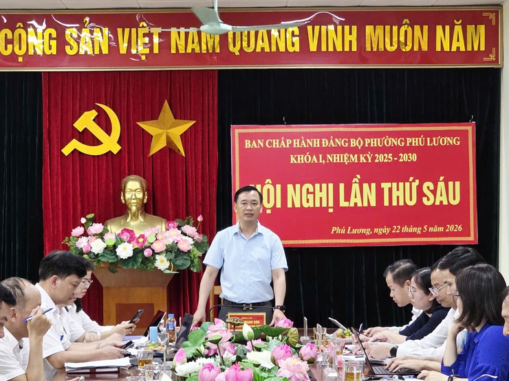 Hội nghị lần thứ 6 BCH Đảng bộ phường Phú Lương khóa I, nhiệm kỳ 2025 - 2030- Ảnh 5.