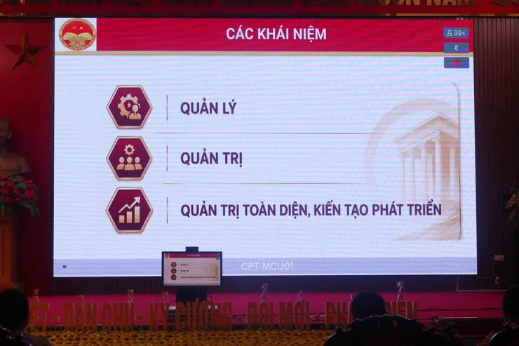 Đội ngũ cán bộ xã Hòa Phú tham gia Lớp bồi dưỡng nâng cao năng lực, xử lý tình huống thực tiễn- Ảnh 5.