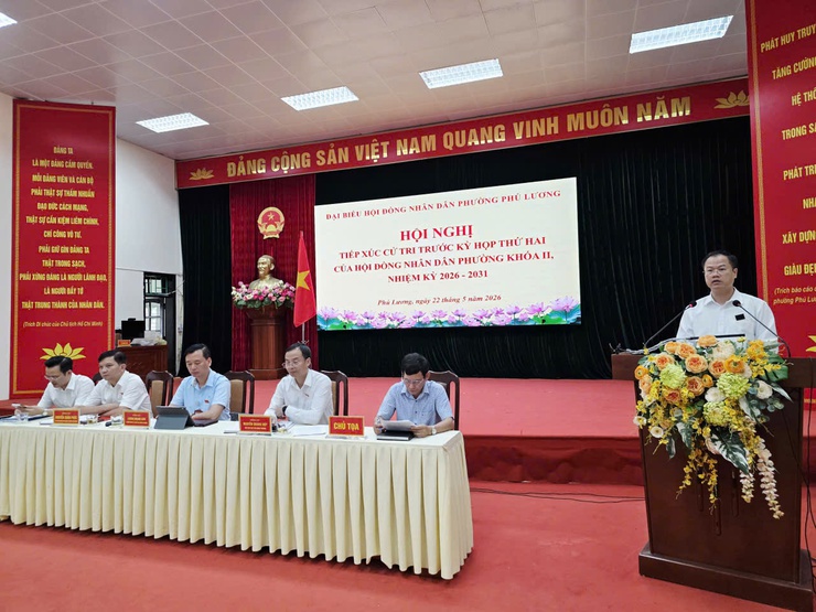 Tổ đại biểu số 2 HĐND phường, nhiệm kỳ 2026 - 2031 tiếp xúc cử tri trước kỳ họp giữa năm 2026- Ảnh 4.
