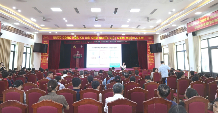 Xã Vĩnh Thanh tổ chức hội nghị tập huấn nâng cao kiến thức phòng, chống tai nạn thương tích cho trẻ em- Ảnh 1.
