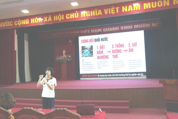 Xã Vĩnh Thanh tổ chức hội nghị tập huấn nâng cao kiến thức phòng, chống tai nạn thương tích cho trẻ em- Ảnh 4.