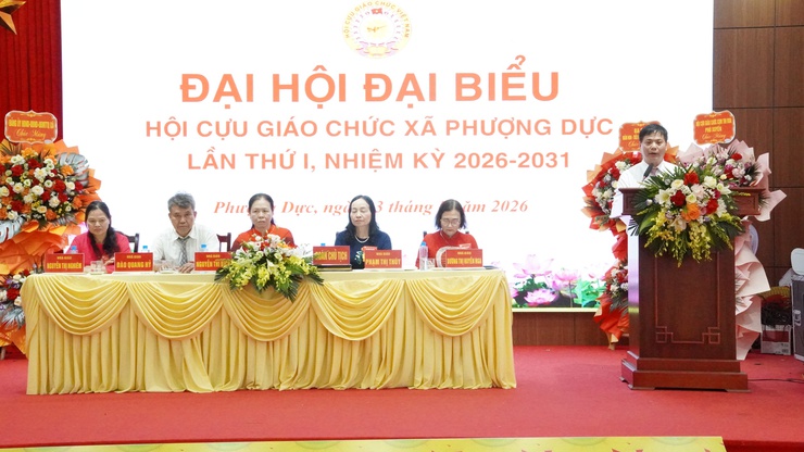 Đại hội Hội Cựu giáo chức xã Phượng Dực lần thứ I, nhiệm kỳ 2026-2031 thành công tốt đẹp- Ảnh 5.