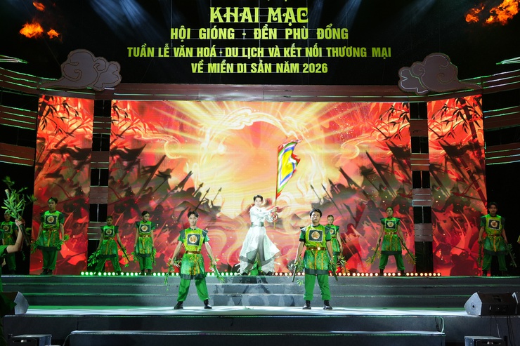 Đặc sắc chương trình nghệ thuật khai mạc Hội Gióng Đền Phù Đổng 2026- Ảnh 8.