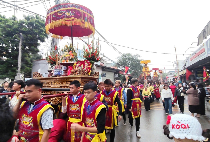 Xã Đoài Phương triển khai xây dựng cơ sở dữ liệu và số hóa các di sản văn hóa trên địa bàn.- Ảnh 2.