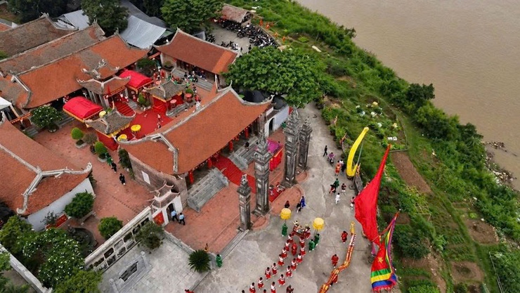 Độc đáo nghi lễ rước nước tại Lễ hội đình Chèm- Ảnh 1.