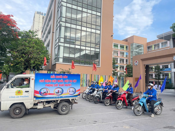 Nhiều xã, phường trên địa bàn Hà Nội hưởng ứng Ngày ASEAN phòng, chống sốt xuất huyết năm 2026- Ảnh 1.
