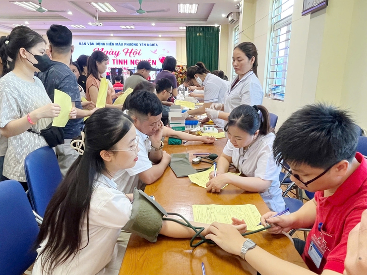 Yên Nghĩa thu được hơn 170 đơn vị máu trong Ngày hội 
“Hiến máu tình nguyện” năm 2026
- Ảnh 3.