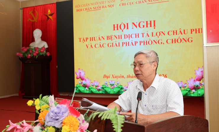 Hội nghị tập huấn phòng, chống bệnh dịch tả lợn Châu Phi và các giải pháp kiểm soát dịch bệnh- Ảnh 3.
