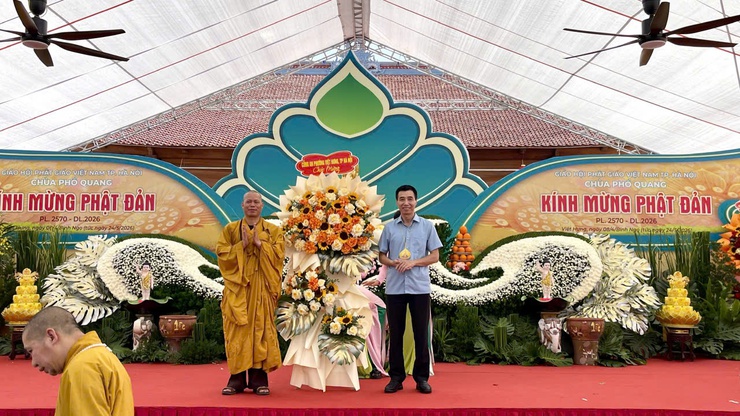 Đại lễ Phật đản PL.2570 tại Chùa Phổ Quang: Cầu quốc thái dân an, thắt chặt khối đại đoàn kết toàn dân tộc- Ảnh 12.