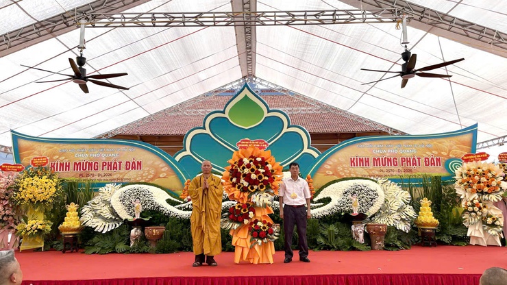Đại lễ Phật đản PL.2570 tại Chùa Phổ Quang: Cầu quốc thái dân an, thắt chặt khối đại đoàn kết toàn dân tộc- Ảnh 13.