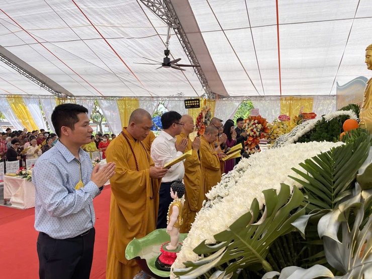 Đại lễ Phật đản PL.2570 tại Chùa Phổ Quang: Cầu quốc thái dân an, thắt chặt khối đại đoàn kết toàn dân tộc- Ảnh 14.