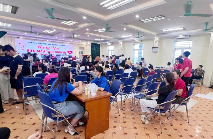 Yên Nghĩa thu được hơn 170 đơn vị máu trong Ngày hội 
“Hiến máu tình nguyện” năm 2026
- Ảnh 4.