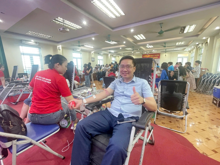 Yên Nghĩa thu được hơn 170 đơn vị máu trong Ngày hội 
“Hiến máu tình nguyện” năm 2026
- Ảnh 1.