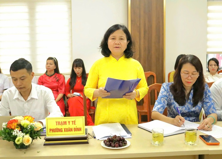 Phường Xuân Đỉnh: tăng cường liên kết y tế cơ sở, nâng cao chất lượng chăm sóc sức khỏe Nhân dân- Ảnh 2.
