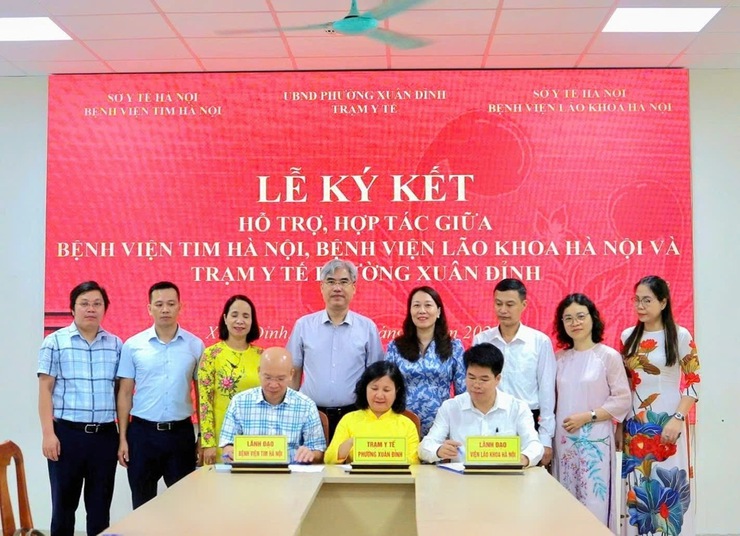 Phường Xuân Đỉnh: tăng cường liên kết y tế cơ sở, nâng cao chất lượng chăm sóc sức khỏe Nhân dân- Ảnh 4.