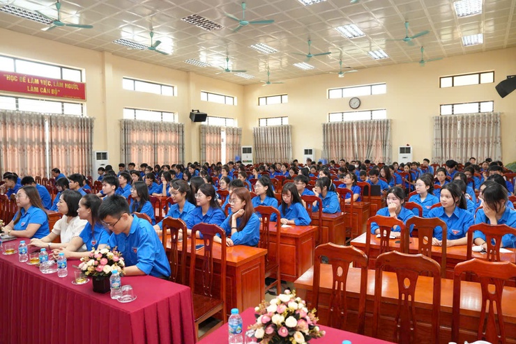 Nâng cao nghiệp vụ công tác đoàn và phong trào thanh niên các xã Thanh Oai, Tam Hưng, Dân Hòa- Ảnh 8.