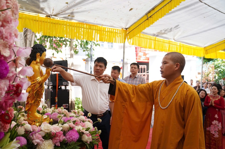 Ban đại diện Phật giáo liên xã Ba Vì phối hợp với Tiểu Ban quản lý di tích chùa Xóm Hạ (Chùa Phúc Thủy), xã Minh Châu thành kính tổ chức Đại lễ Phật đản Phật lịch 2570 - Dương lịch 2026- Ảnh 11.