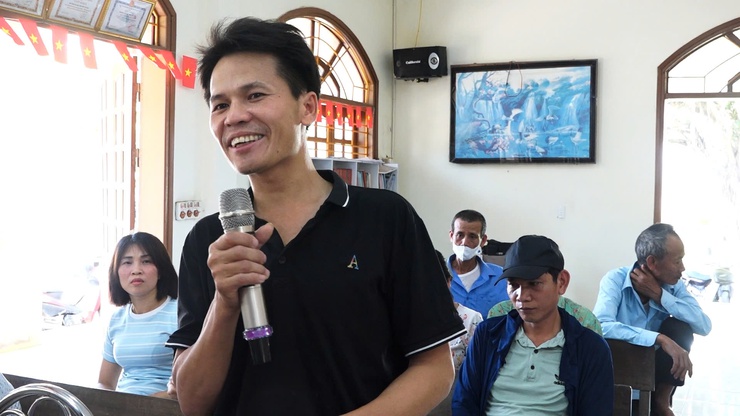 HỌP DÂN LẤY Ý KIẾN VỀ DỰ THẢO PHƯƠNG ÁN BỒI THƯỜNG, HỖ TRỢ GIẢI PHÓNG MẶT BẰNG THỰC HIỆN DỰ ÁN ĐẦU TƯ XÂY DỰNG KHU ĐÔ THỊ THỂ THAO OLYMPIC TRÊN ĐỊA BÀN THÔN TỪ CHÂU, XÃ DÂN HÒA, THÀNH PHỐ HÀ NỘI - Ảnh 6.