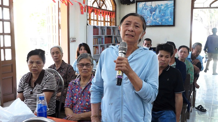 HỌP DÂN LẤY Ý KIẾN VỀ DỰ THẢO PHƯƠNG ÁN BỒI THƯỜNG, HỖ TRỢ GIẢI PHÓNG MẶT BẰNG THỰC HIỆN DỰ ÁN ĐẦU TƯ XÂY DỰNG KHU ĐÔ THỊ THỂ THAO OLYMPIC TRÊN ĐỊA BÀN THÔN TỪ CHÂU, XÃ DÂN HÒA, THÀNH PHỐ HÀ NỘI - Ảnh 7.