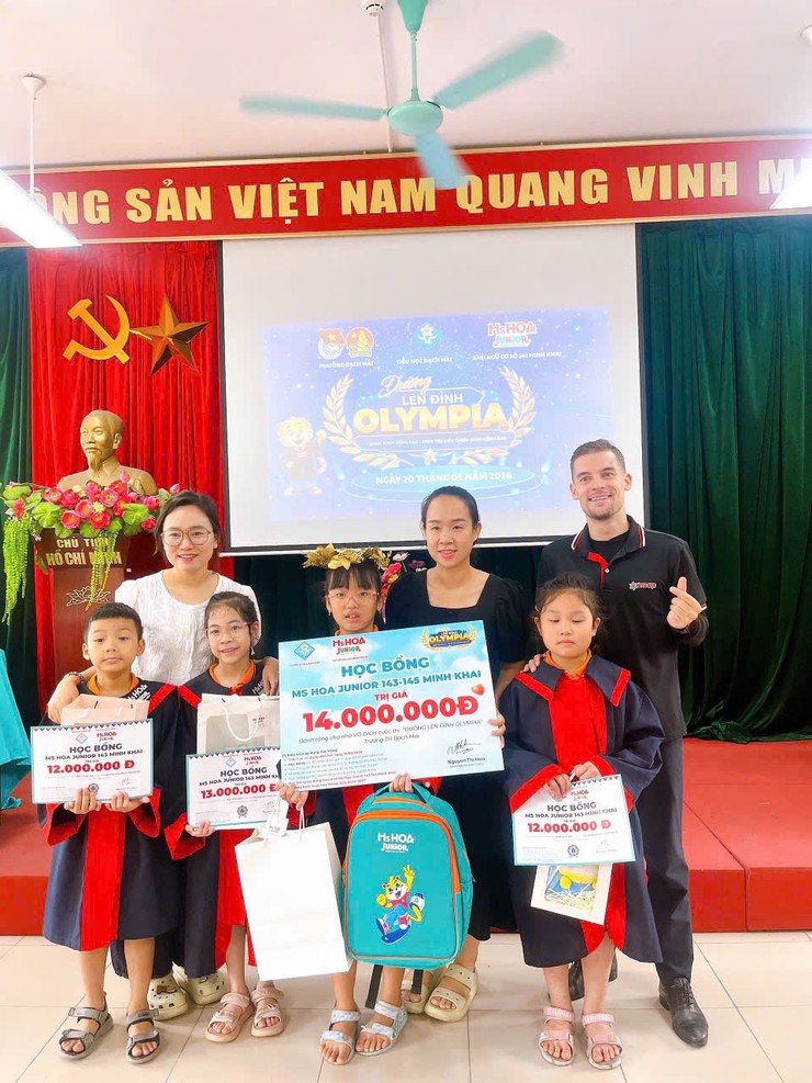 📚✨ THIẾU NHI PHƯỜNG BẠCH MAI TIÊN PHONG HỘI NHẬP QUỐC TẾ- Ảnh 6.