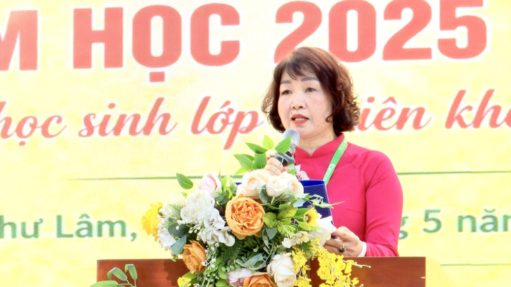 Trường THCS Thư Lâm tổ chức Lễ bế giảng năm học 2025 – 2026 và chia tay học sinh lớp 9 niên khóa 2022 – 2026- Ảnh 5.