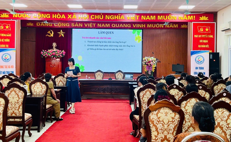 Nam Phù nâng cao kỹ năng tư vấn, tham vấn cho cộng tác viên làm công tác bảo vệ trẻ em- Ảnh 1.