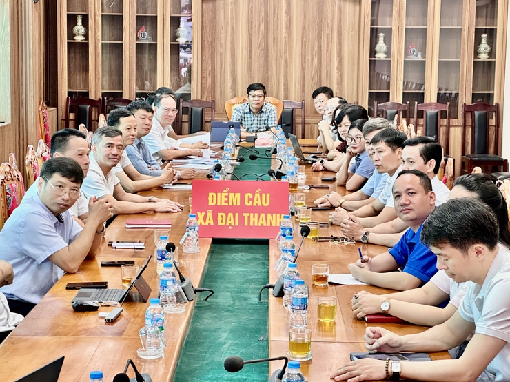 Đảng bộ xã Đại Thanh tham gia lớp bồi dưỡng trực tuyến nâng cao năng lực, xử lý tình huống, thực tiễn đối với đội ngũ cán bộ cơ sở - Ảnh 1.
