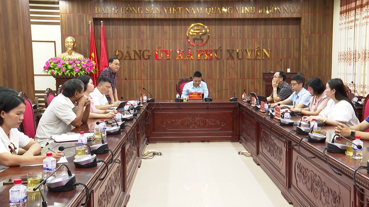 Phú Xuyên thống nhất phương án sắp xếp các thôn, nâng cao hiệu quả hoạt động ở cơ sở- Ảnh 1.