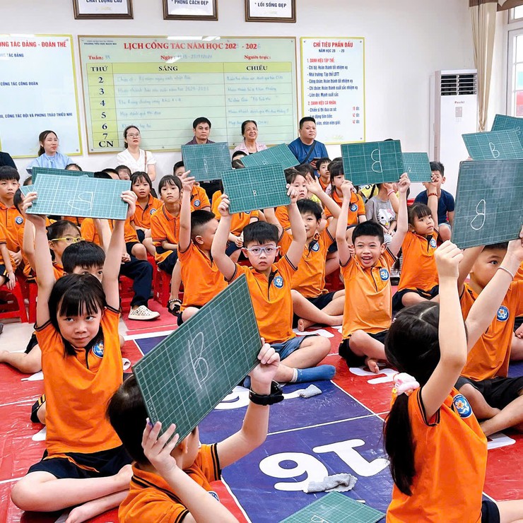 📚✨ THIẾU NHI PHƯỜNG BẠCH MAI TIÊN PHONG HỘI NHẬP QUỐC TẾ- Ảnh 4.