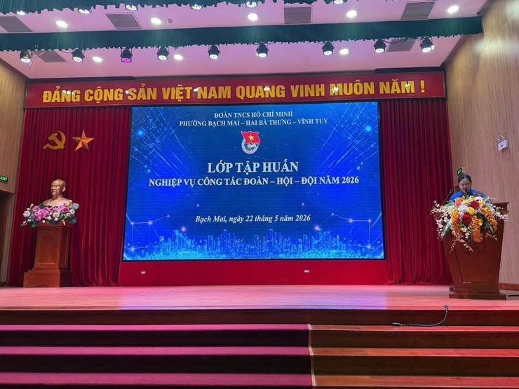 Phường Bạch Mai: 📚 KHAI GIẢNG LỚP TẬP HUẤN CÔNG TÁC ĐOÀN – HỘI – ĐỘI NĂM 2026 📚- Ảnh 7.
