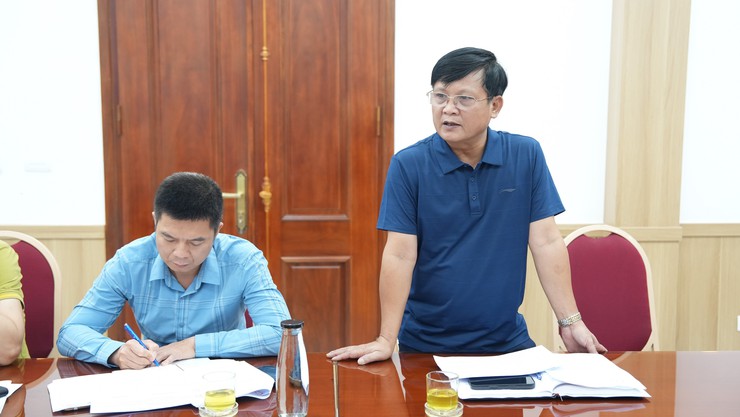 UBND xã giao ban đánh giá kết quả giải quyết 05 điểm nghẽn - Ảnh 1.
