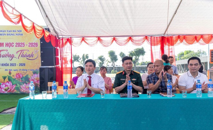 Thầy và trò Trường THPT Trần Đăng Ninh hoàn thành xuất sắc nhiệm vụ năm học 2025–2026- Ảnh 1.