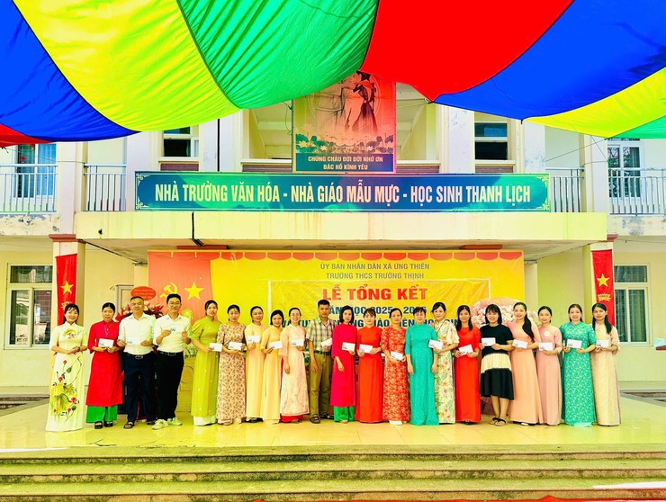 TRƯỜNG THCS TRƯỜNG THỊNH ĐẠT NHIỀU KẾT QUẢ NỔI BẬT TRONG NĂM HỌC 2025–2026- Ảnh 6.