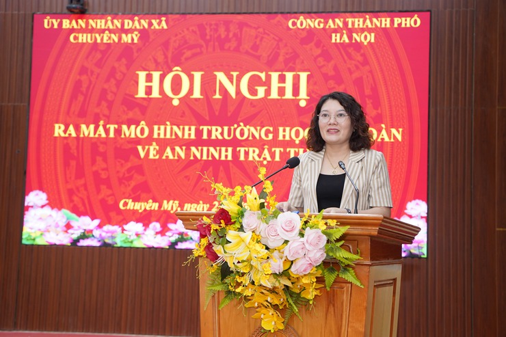 Chuyên Mỹ ra mắt mô hình “Trường học an toàn về an ninh trật tự”- Ảnh 4.